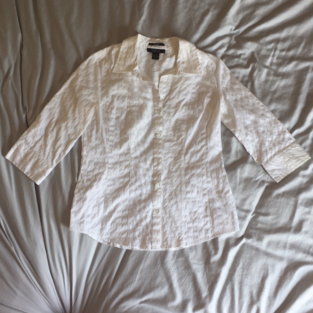 Style & Co Stretch Button Down Shirt